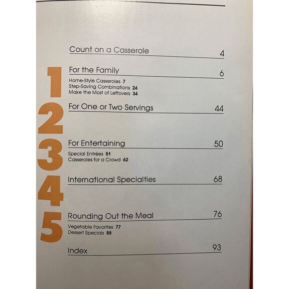 Better Homes and Gardens All-Time Favorite Casserole Recipes 8x10" - Picture 4 of 9